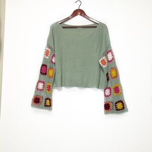 Altar’d State Sweater with bell sleeves